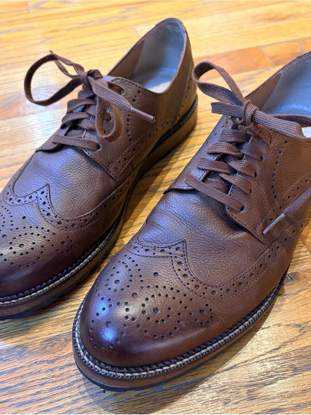 Dr. Scholls Brown Wingtip Shoes size 11